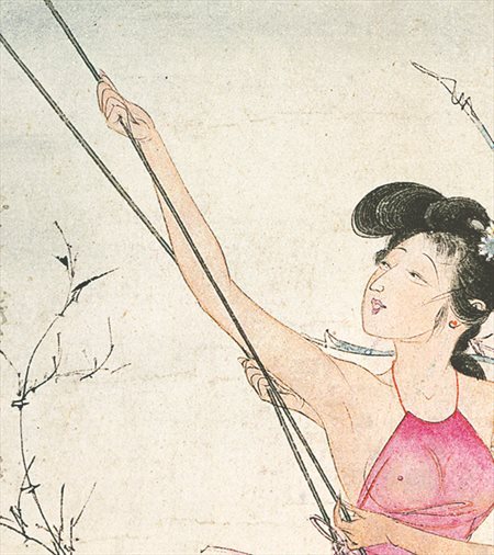 娄星-胡也佛的仕女画和最知名的金瓶梅秘戏图